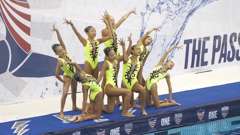 Video thumbnail: Artistic Swimming Junior Olympics 2021